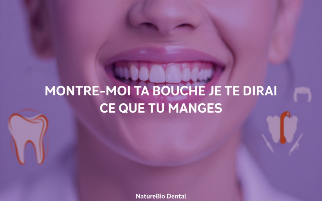 MONTRE-MOI TA BOUCHE JE TE DIRAI CE QUE TU MANGES